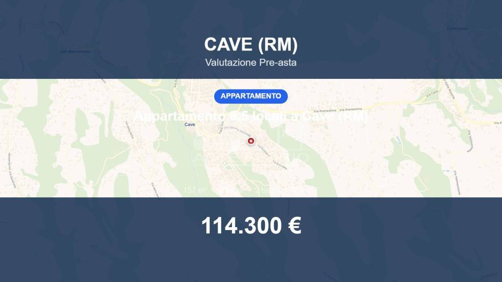 appartamento in vendita a Cave in zona Collepalme