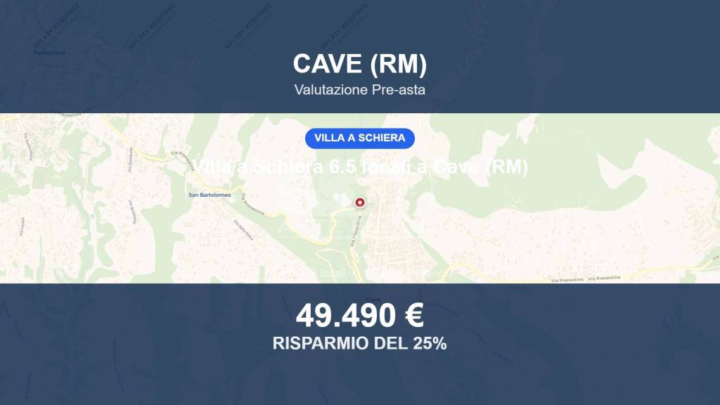 casa indipendente in vendita a Cave