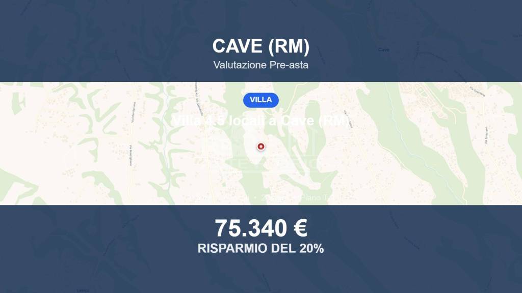 casa indipendente in vendita a Cave in zona San Bartolomeo
