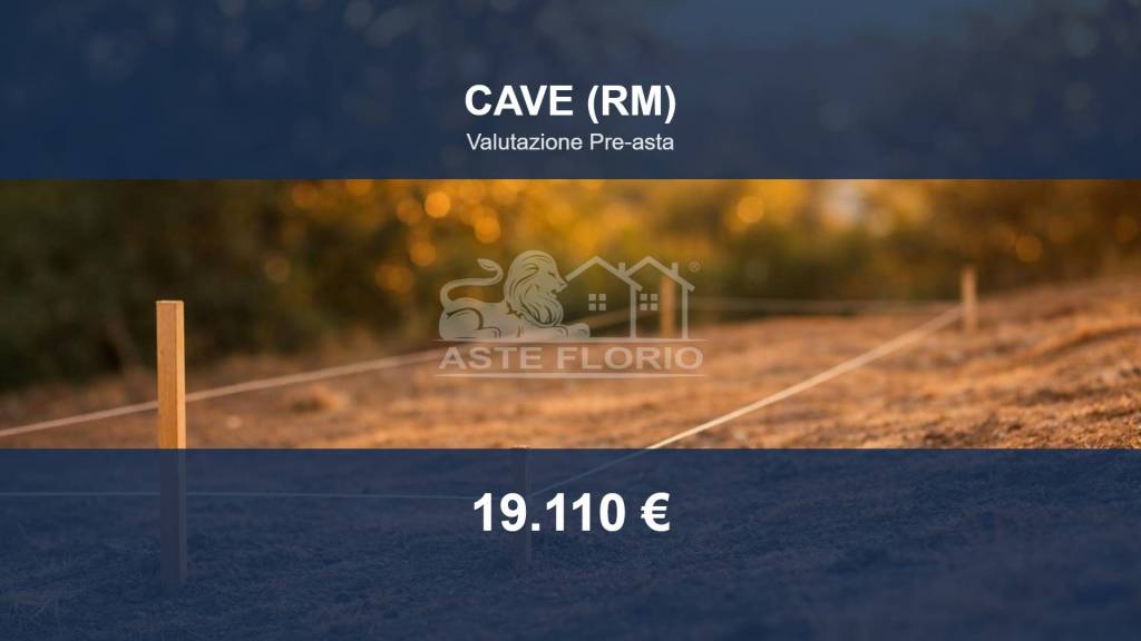 terreno in vendita a Cave