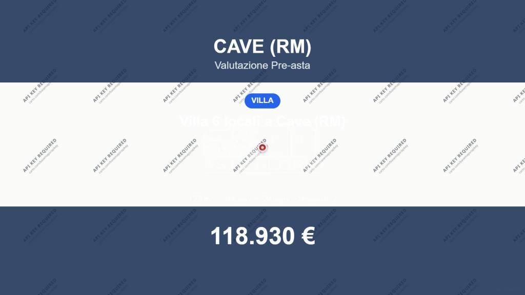 casa indipendente in vendita a Cave in zona Collepalme