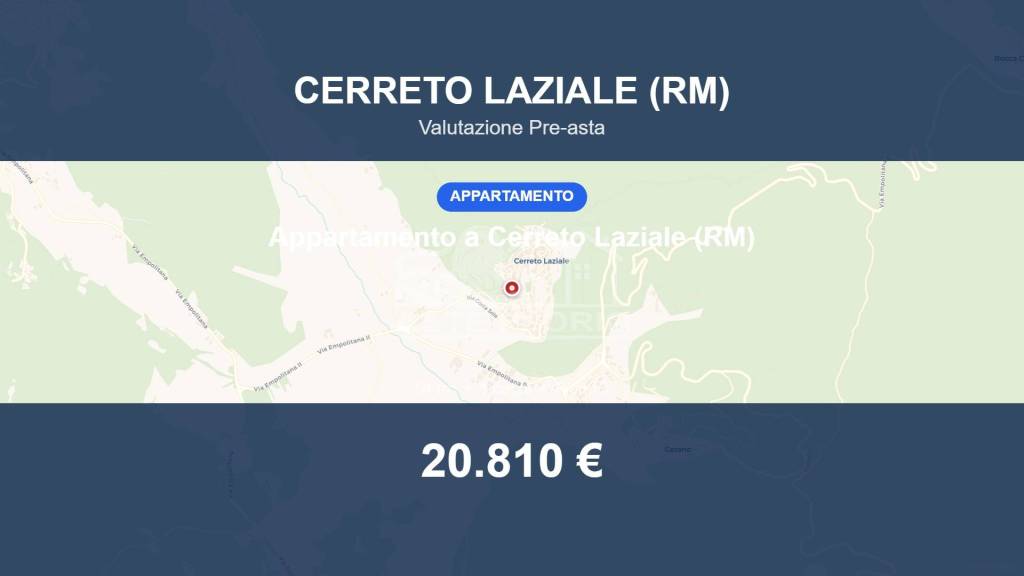 appartamento in vendita a Cerreto Laziale