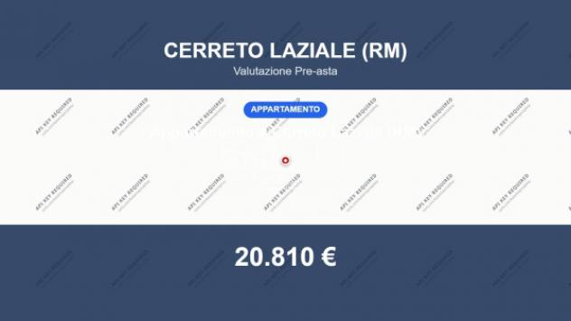 appartamento in vendita a Cerreto Laziale