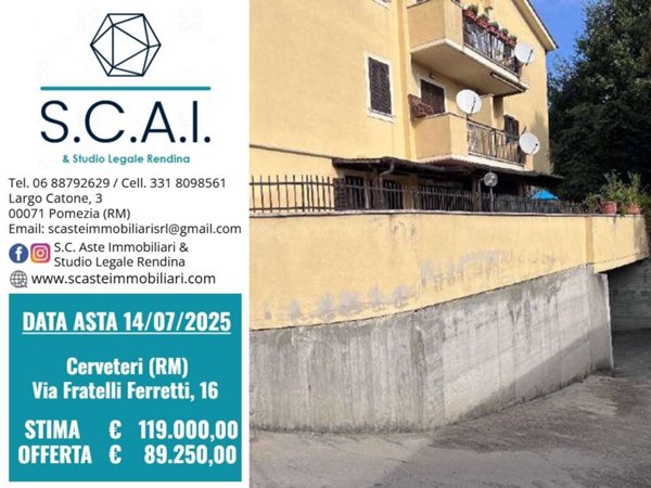 appartamento in vendita a Cerveteri