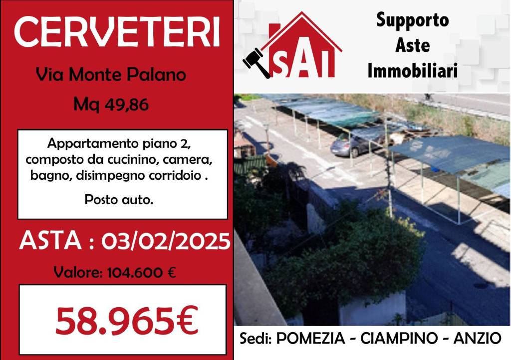 appartamento in vendita a Cerveteri