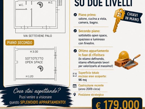 appartamento in vendita a Cerveteri