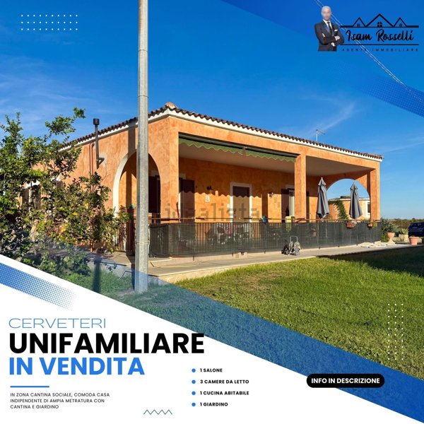 casa indipendente in vendita a Cerveteri in zona Furbara