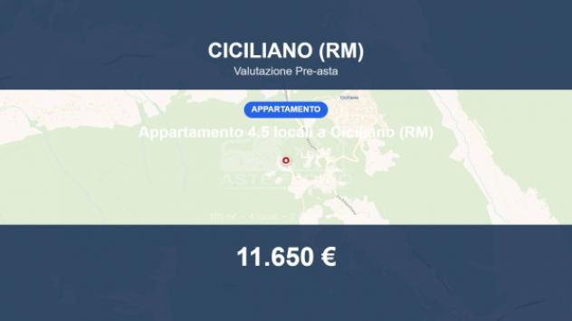 appartamento in vendita a Ciciliano