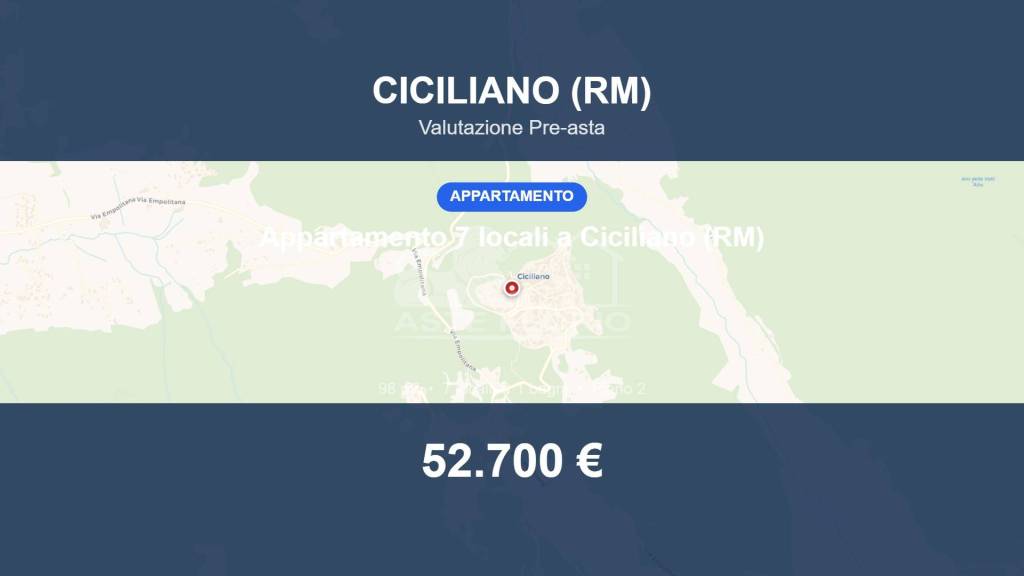 appartamento in vendita a Ciciliano