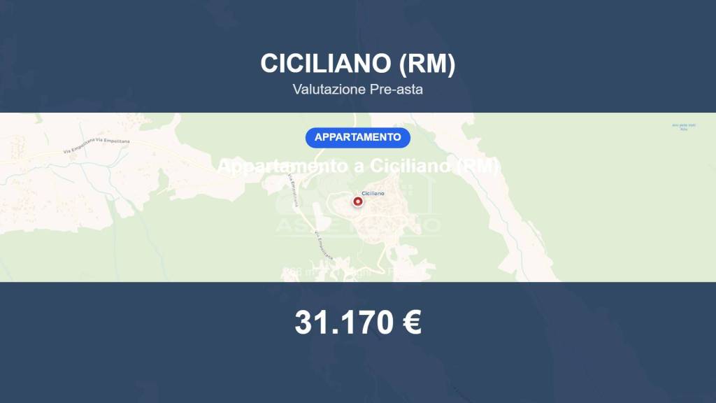 appartamento in vendita a Ciciliano