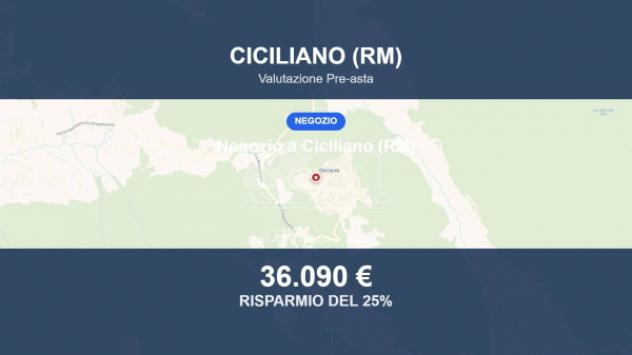 negozio in vendita a Ciciliano