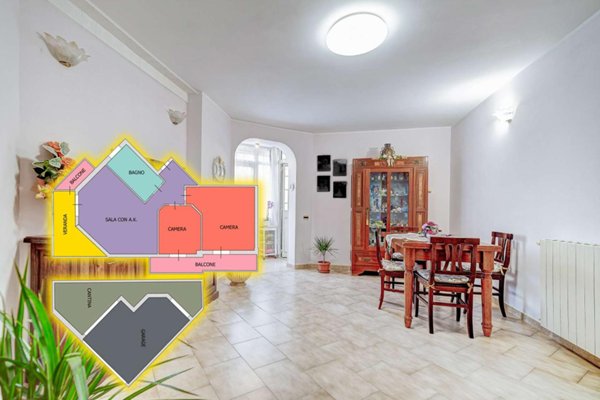 appartamento in vendita a Civitavecchia in zona Aurelia