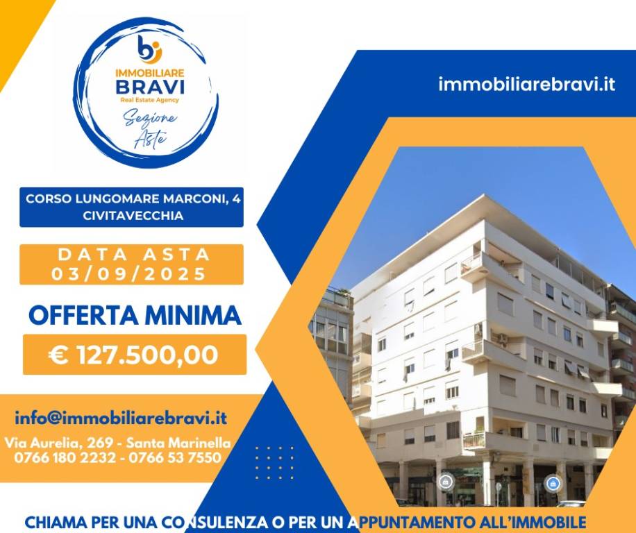 appartamento in vendita a Civitavecchia in zona Aurelia
