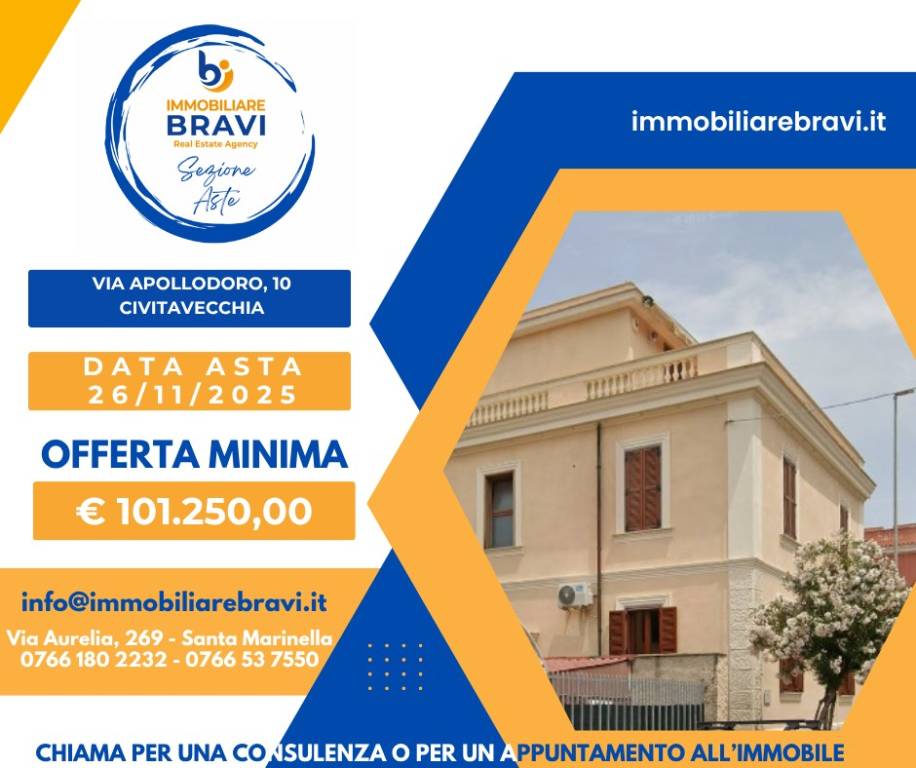 appartamento in vendita a Civitavecchia in zona Aurelia