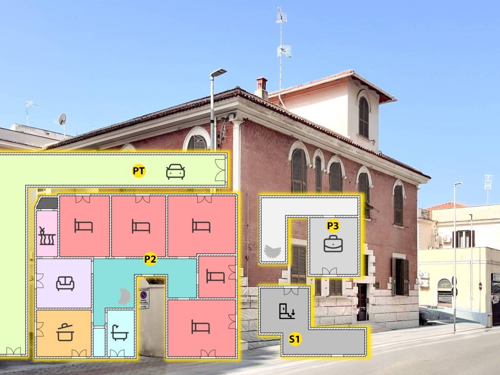 appartamento in vendita a Civitavecchia