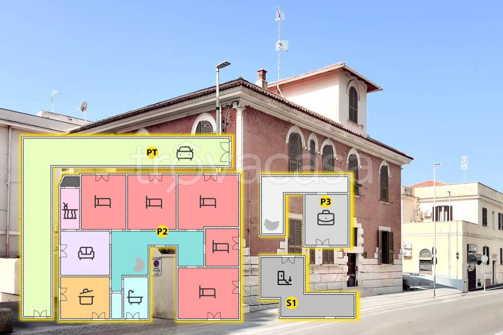 appartamento in vendita a Civitavecchia