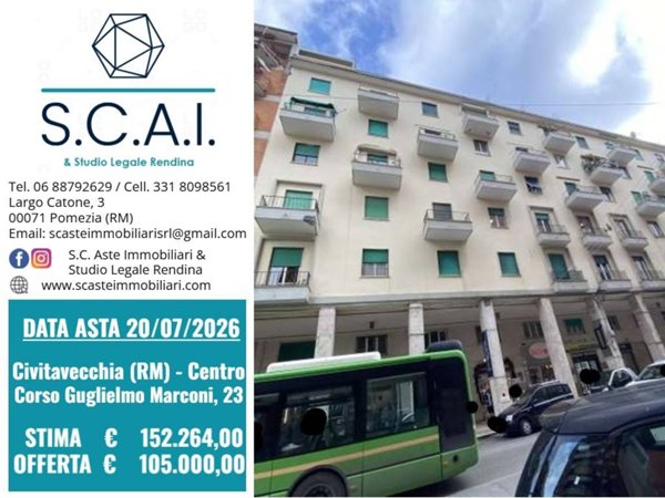 appartamento in vendita a Civitavecchia