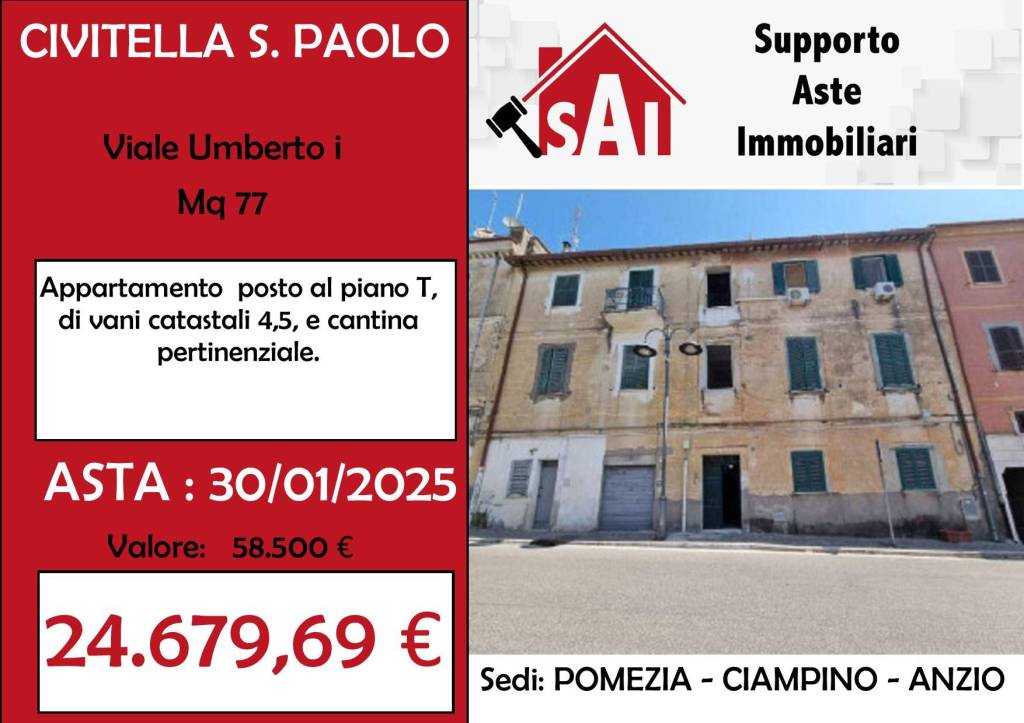 appartamento in vendita a Civitella San Paolo