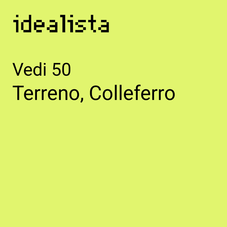 terreno edificabile in vendita a Colleferro