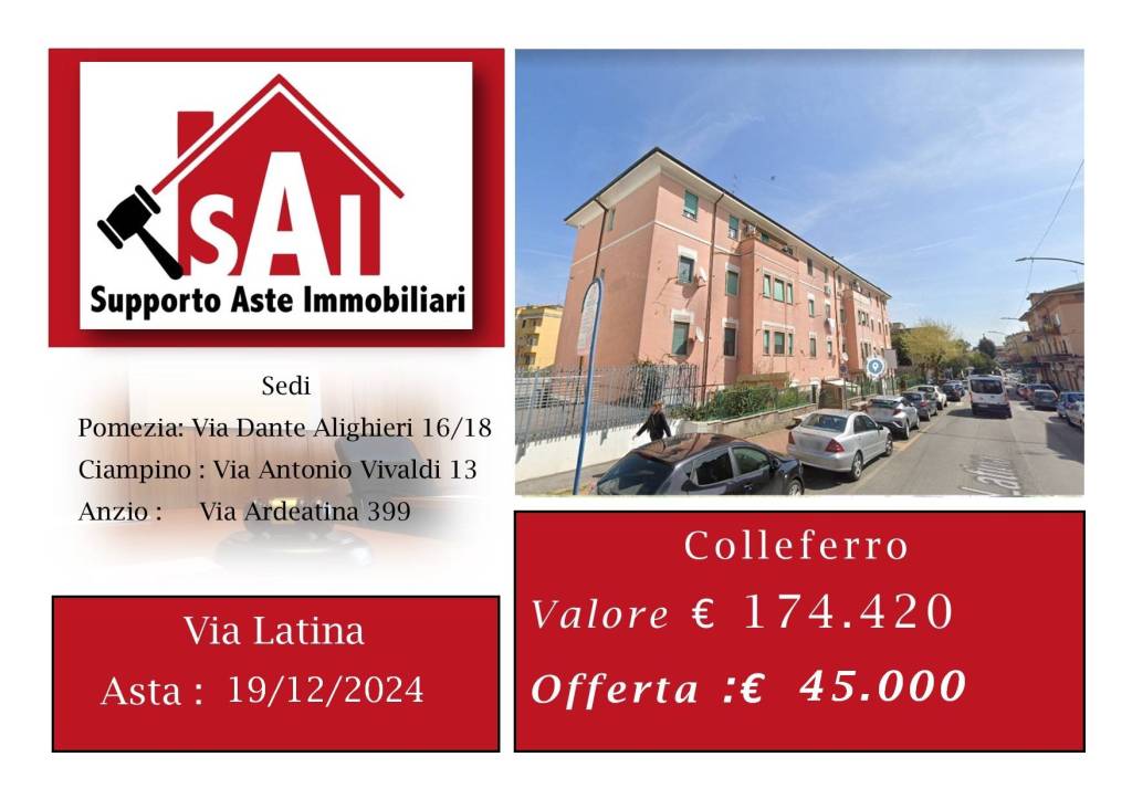 appartamento in vendita a Colleferro