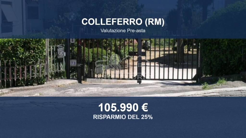 appartamento in vendita a Colleferro