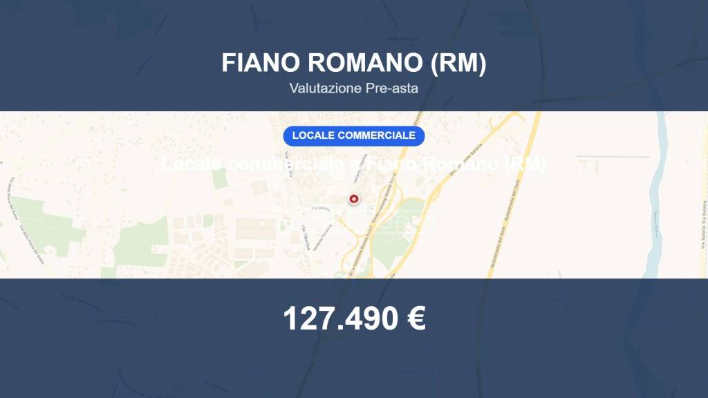 negozio in vendita a Fiano Romano