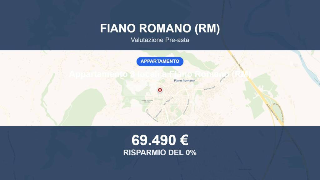 appartamento in vendita a Fiano Romano
