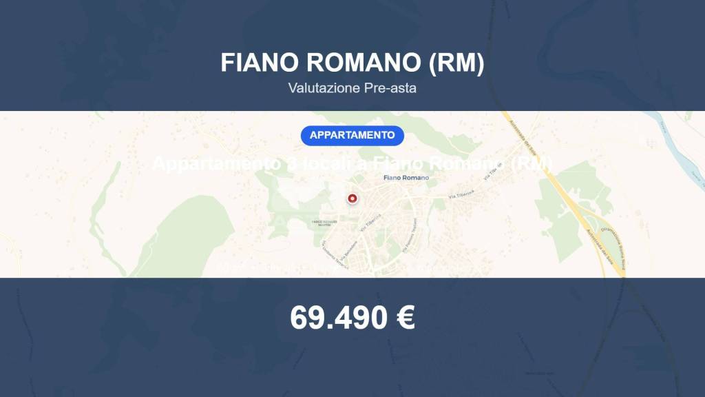 appartamento in vendita a Fiano Romano
