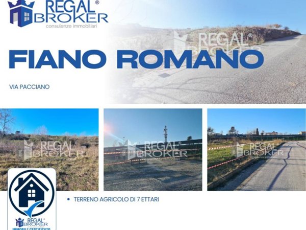 terreno agricolo in vendita a Fiano Romano