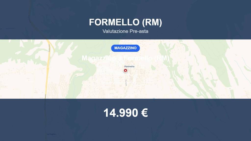 locale commerciale in vendita a Formello
