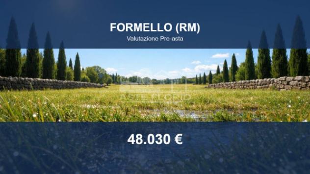 terreno edificabile in vendita a Formello
