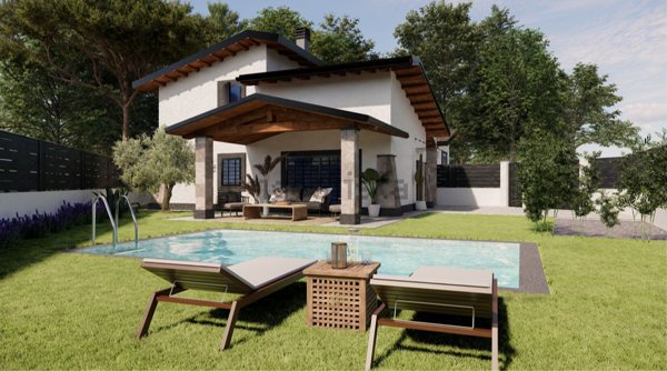 casa indipendente in vendita a Formello in zona Le Rughe
