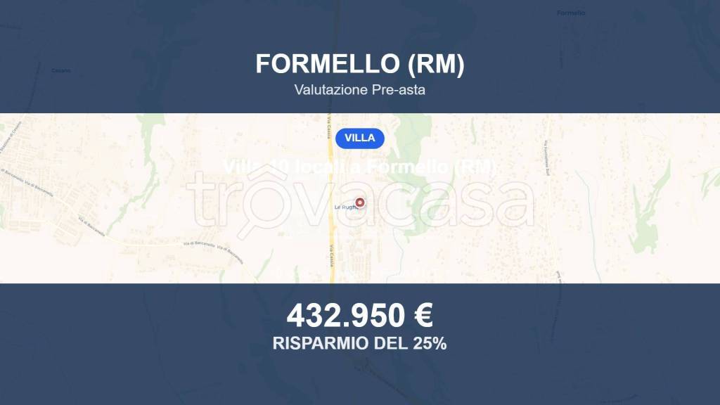 casa indipendente in vendita a Formello in zona Le Rughe