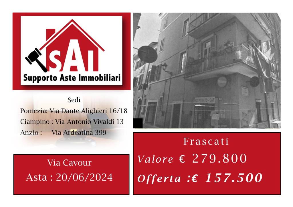 appartamento in vendita a Frascati