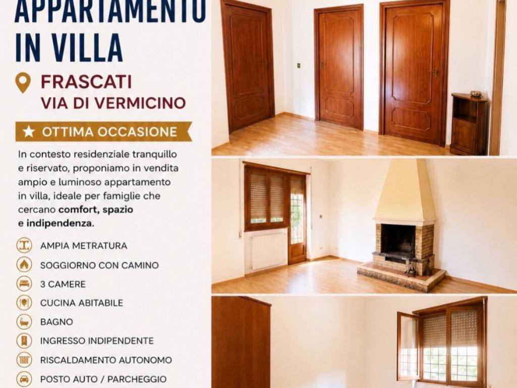 appartamento in vendita a Frascati