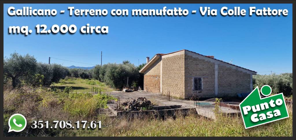 terreno agricolo in vendita a Gallicano nel Lazio