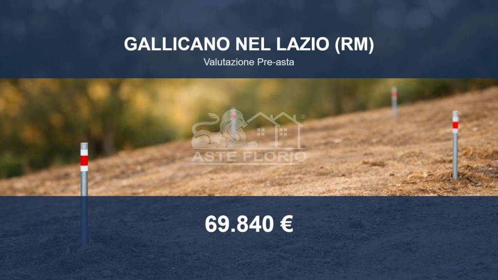 terreno agricolo in vendita a Gallicano nel Lazio