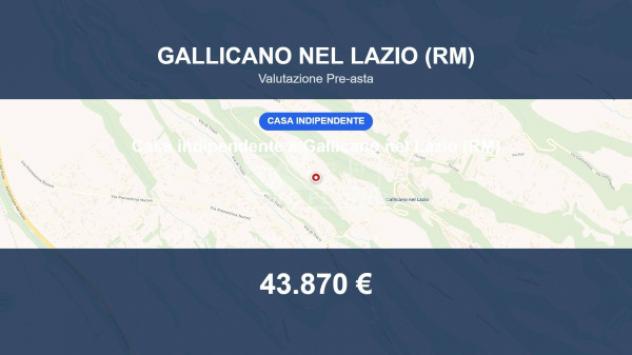 casa indipendente in vendita a Gallicano nel Lazio
