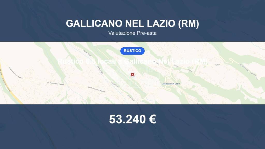 casa indipendente in vendita a Gallicano nel Lazio