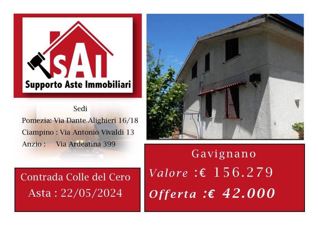 casa indipendente in vendita a Gavignano