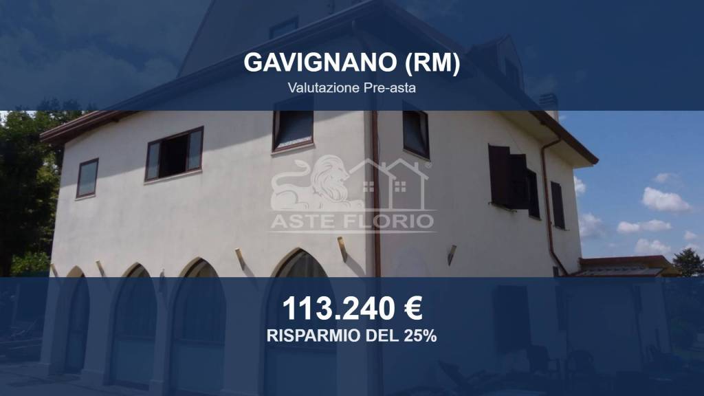 appartamento in vendita a Gavignano in zona Rossilli