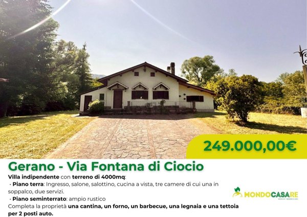 casa indipendente in vendita a Gerano