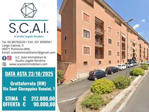 appartamento in vendita a Grottaferrata