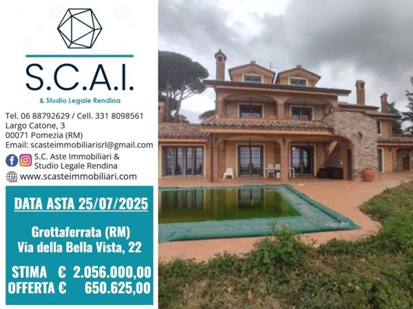 casa indipendente in vendita a Grottaferrata