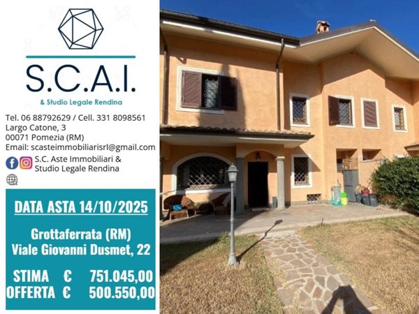 casa indipendente in vendita a Grottaferrata