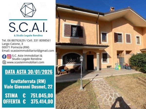 casa indipendente in vendita a Grottaferrata