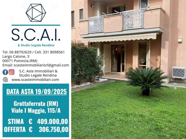 appartamento in vendita a Grottaferrata