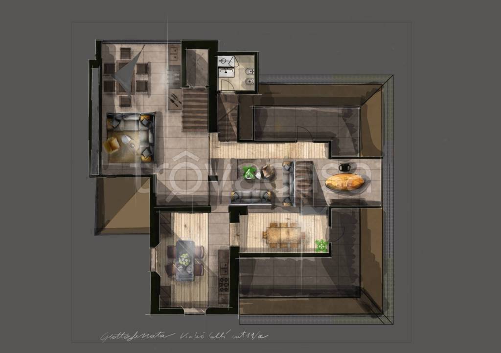 appartamento in vendita a Grottaferrata