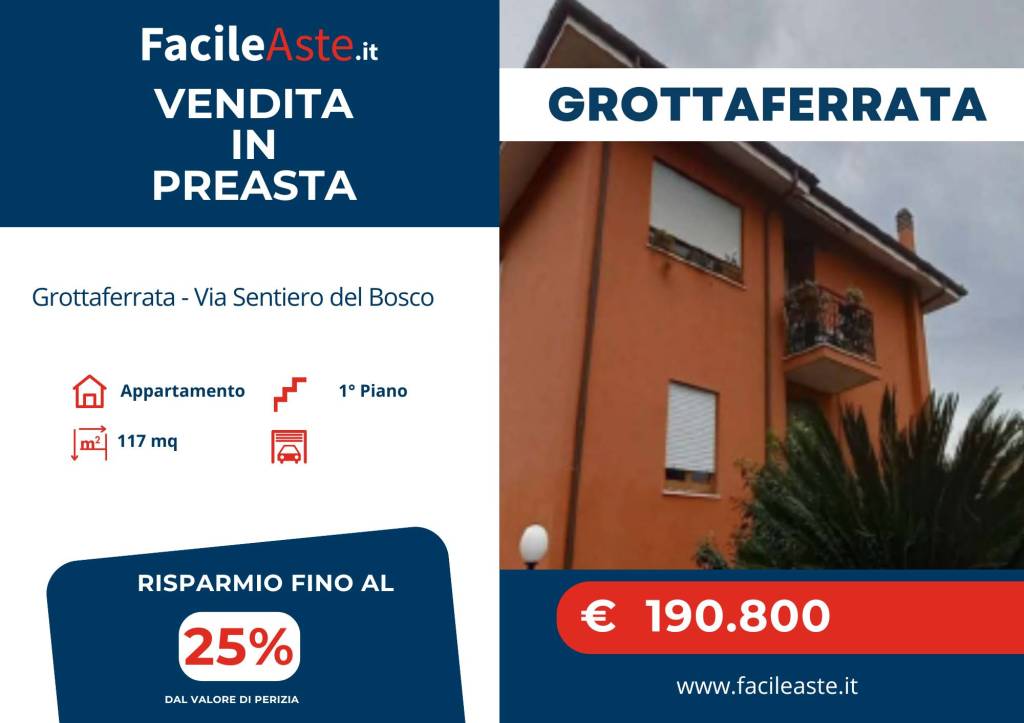 appartamento in vendita a Grottaferrata