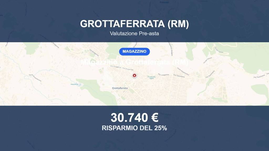 locale commerciale in vendita a Grottaferrata in zona Molara